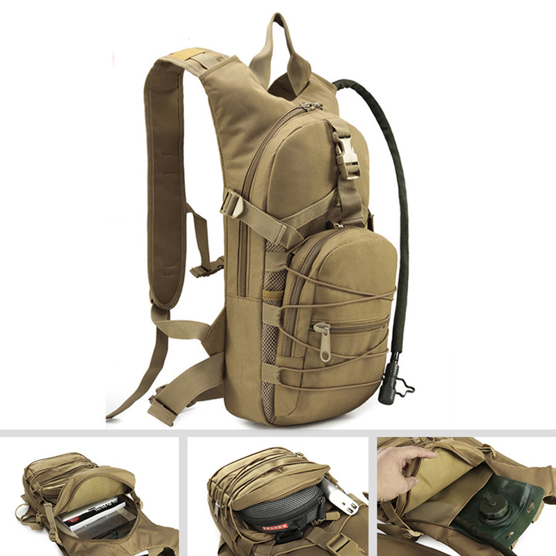 Nhẹ Chiến Thuật Ba Lô Túi Nước - đánh giá và giá Rucksack Military Style