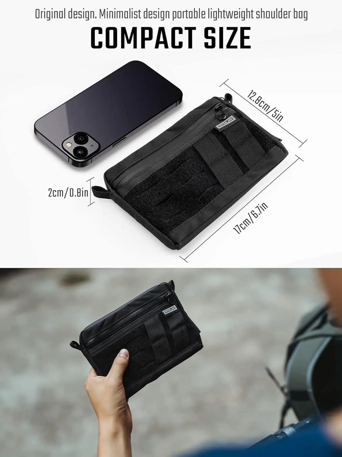 TACTICAL GEEK EDC Pouch Organi - đánh giá và giá Backpack Insert Organizer