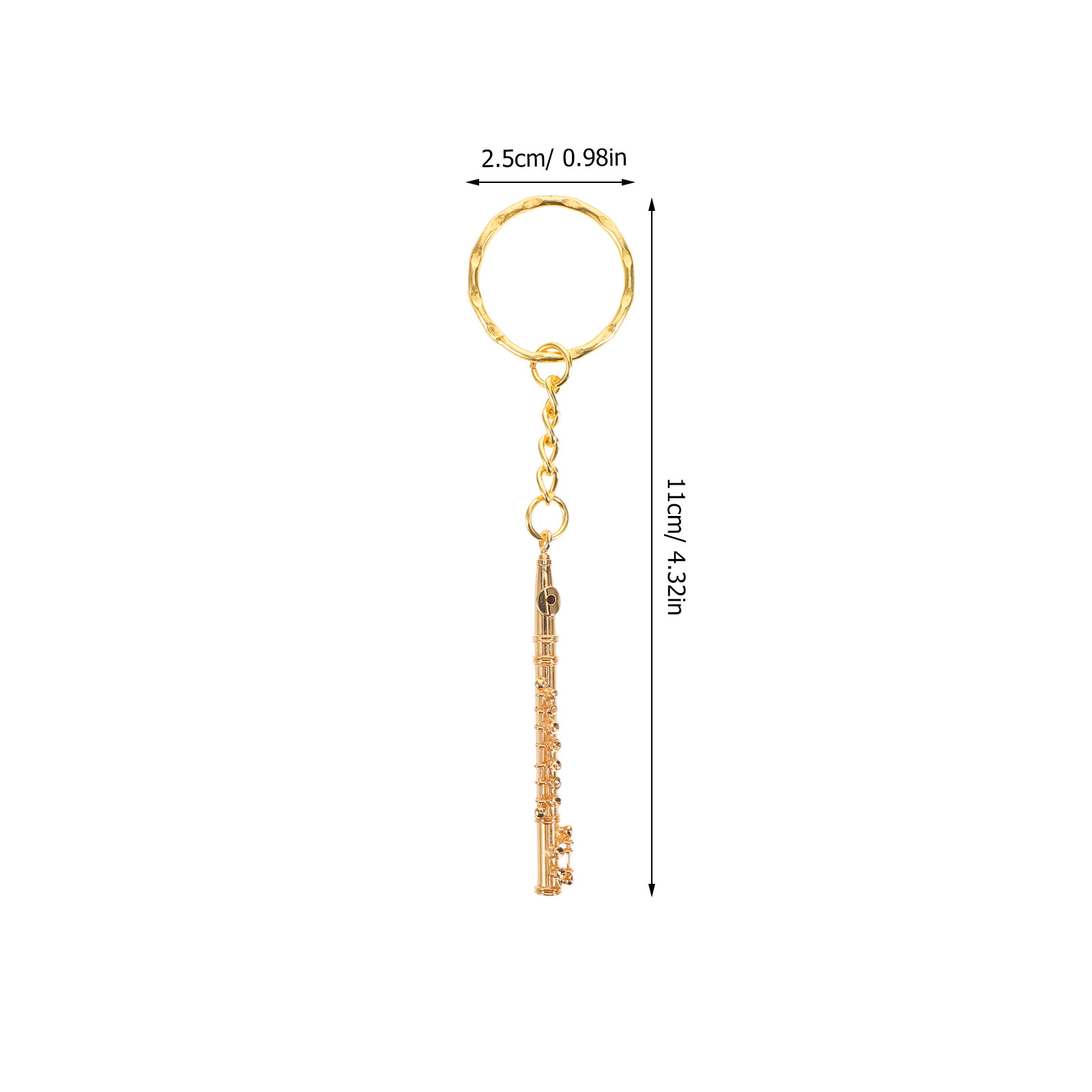 Mini Metal Flute Keychain Vint - đánh giá và giá Mini Backpack Purse