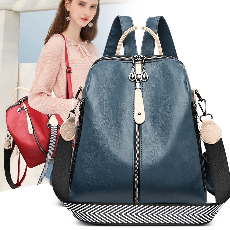 Fashion Backpack Women Soft Le - đánh giá và giá Leather Backpack Vintage