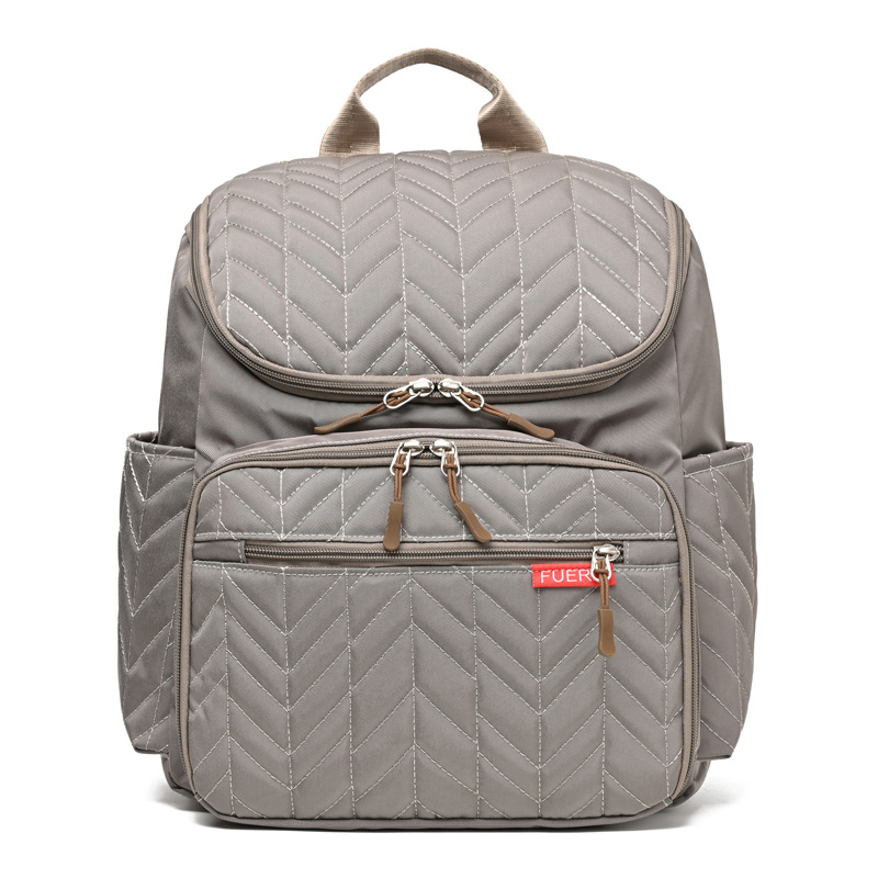 Large Capacity Embroidered Mot - đánh giá và giá Backpack Diaper Bag