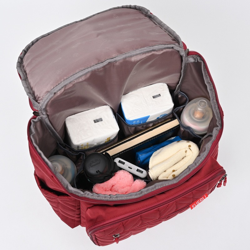 Large Capacity Embroidered Mot - đánh giá và giá Backpack Diaper Bag