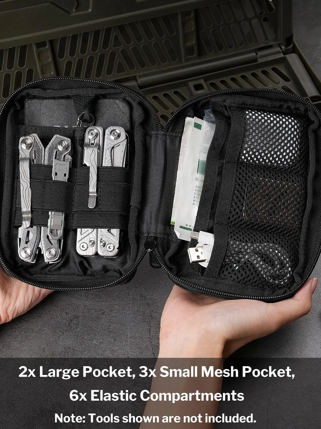VIPERADE VE32 EDC Pouch, Pocke - đánh giá và giá Backpack Insert Organizer