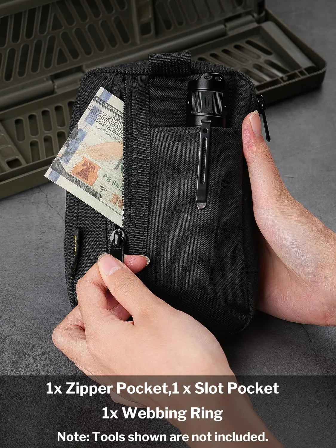 VIPERADE VE32 EDC Pouch, Pocke - đánh giá và giá Backpack Insert Organizer