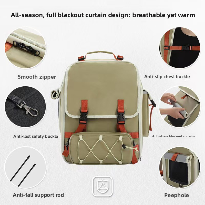ZHAYA Pet Carrier Backpack Lar - đánh giá và giá Foldable Backpack Small